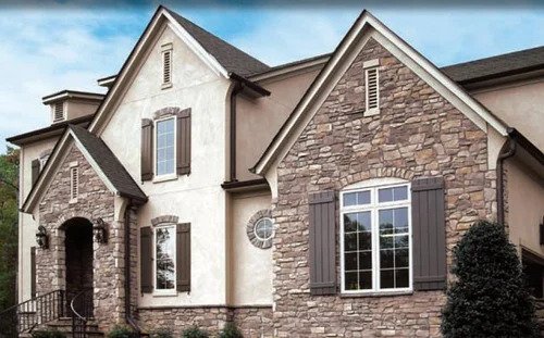 Bungalow Stone Cladding, Pune