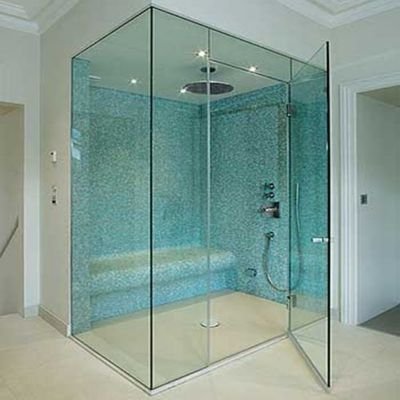 Frameless Glass Shower Cubicle